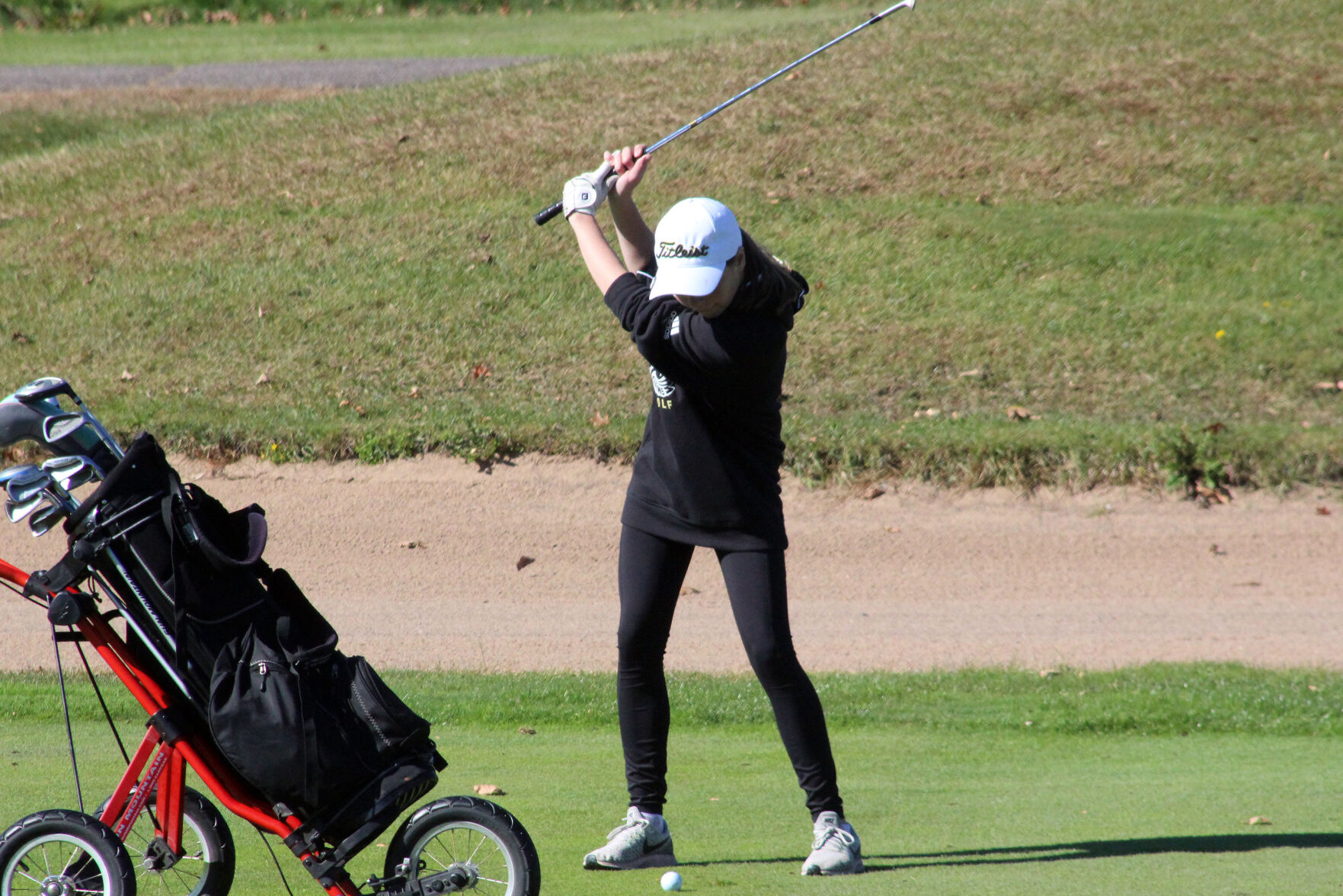 Division 2 girls golf sectional at Rice Lake 10-7-20
